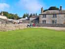 The farm houses; toilets, showers and wash room between two.