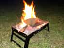Bbq and campfire