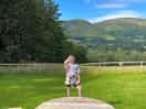 Look at me dad, or the beautiful scenery…..lol