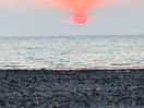 Sunset on beach
