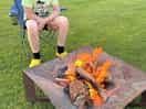 Fire pits and wood are provided for a small fee