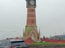 Skegness rememberance day poppies