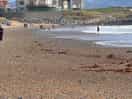 The beach