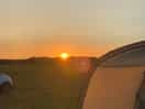 Sunset at high lodge farm culham