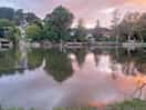 Adjacent lake