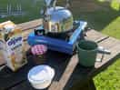 Gas stove & kette