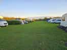 Site from the entrance to the field