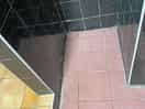 Tired bathroom area
