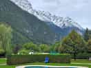 Pool mit bergblick
