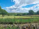 The view towards bakwell from the bottom of the site.