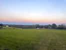 The sunset was amazing