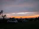 Sunset at hanley orchards