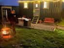 Night time firepit