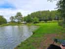 One of the fishing ponds