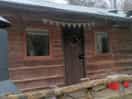 Front of the hut