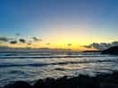 Plage ty an quer with high tide