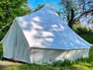 Bell tent exterior
