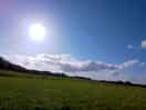 View from pitch/tent. very peaceful.