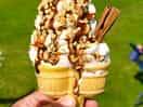 Icecream from the van and only £3 ❤️❤️ cheap and brilliant.
