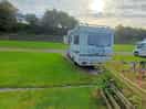 Our van from the dog field