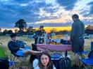 Supper with a view!