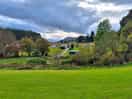 A view across the park to distant hills.