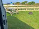 Perfect pitch, lots of space and everything you need - plus it’s own composting toilet!