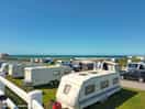 Lovely blue sky and sea