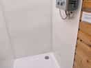 Shower cubicle, picture taking on a muddy morning but cubicle was still clean