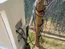 Electric hook up point