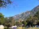 View across the campsite