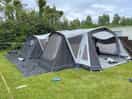 Massive tent and fit on their pitches.