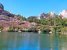 The lake is 100m from the entrance to the campsite: perfect for paddle boarding