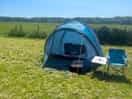 My solo camping pitch