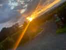 Wonderful peaceful sunset