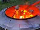 Toasting marshmallows