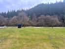 Gravel pitches by the river