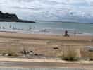 The beach