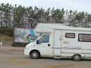 Our maisie parked up
