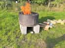 Fire pits to borrow and chill round.