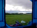 View from tent.