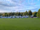 View of the site from the dog walking field