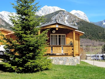 Views up to the mountains