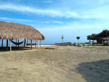 Pitches on the beach