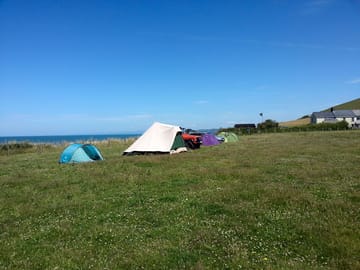 Right next to the Ceredigion Coast path