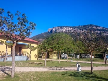 Pitches with spectacular mountain views