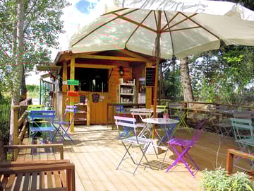 The bar terrace