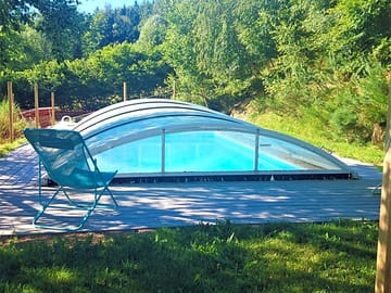 Swimming pool open from June 15th to September 15th