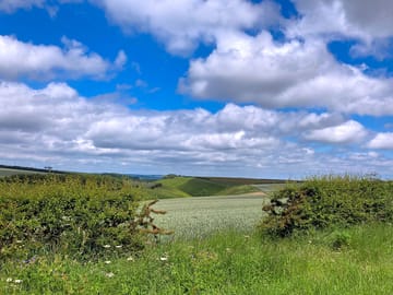 View from Huggate