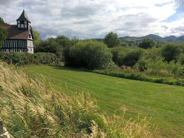 Camping field near the river